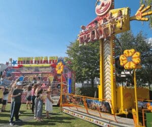 Funfair at Patrington Haven Leisure Park