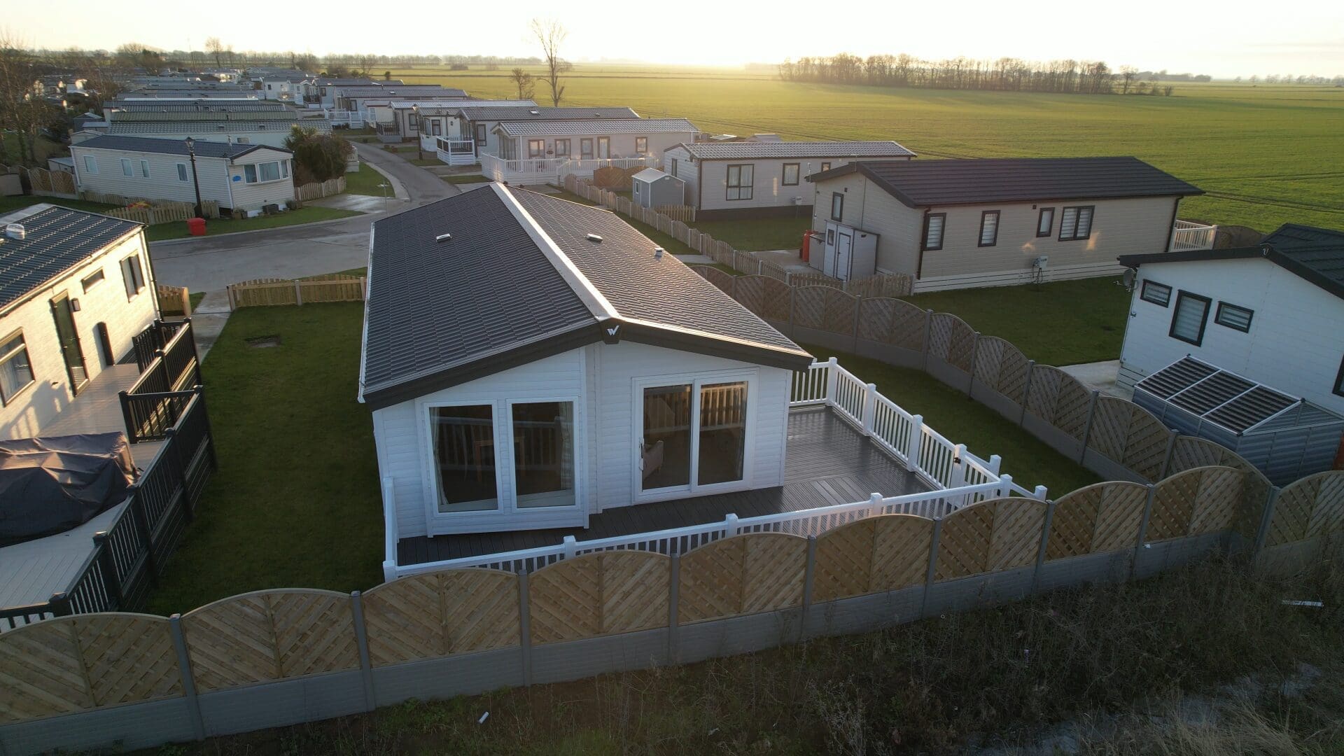 a holiday home n the East Yorkshire countryside